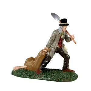 Lemax Spooky Town 42347 GRAVE DIGGER AND BODY BAG Halloween